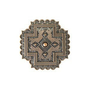 Blazin' Roxx Southwest Sunburst Cross Buckle.