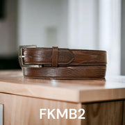 Ranger Belt Co Men's Lizard Western Belt.