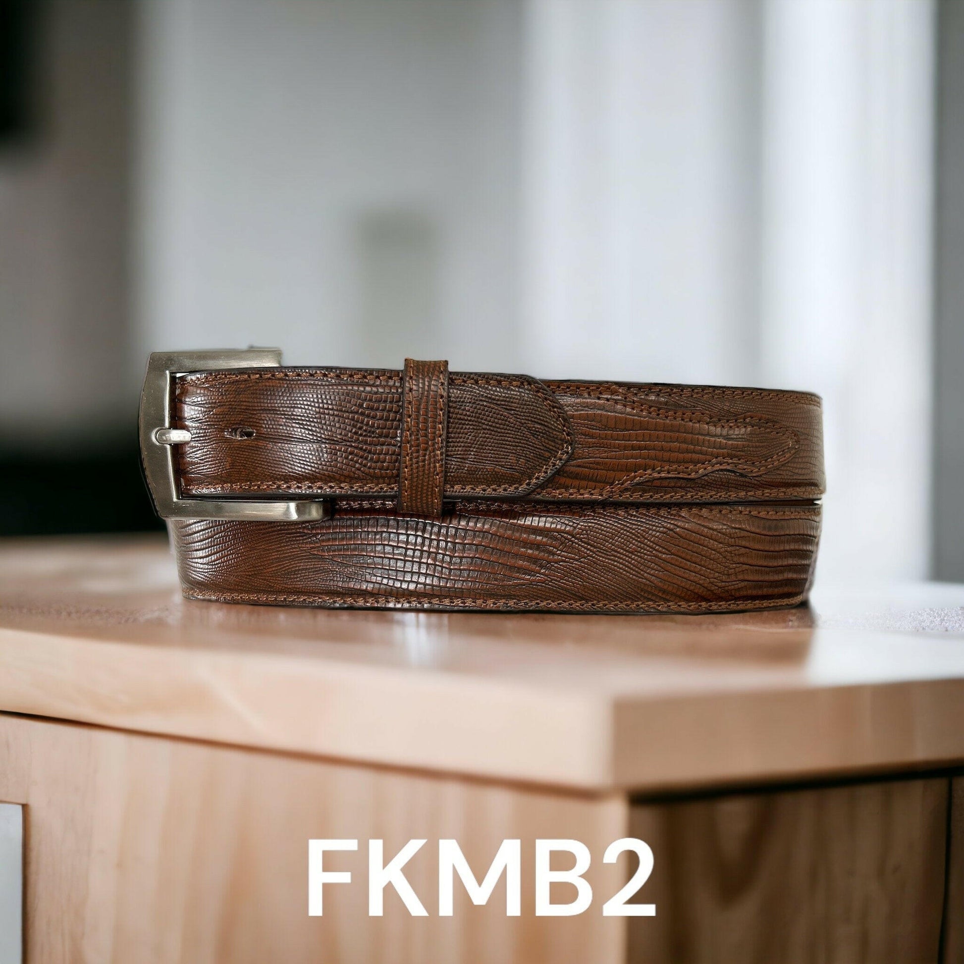 Ranger Belt Co Men's Lizard Western Belt.