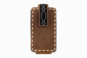 3D Men's Black/Brown Boot Stitch Cell Phone Case D350011107