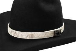 3D 3/4" Calf Hair Hatband D740002562