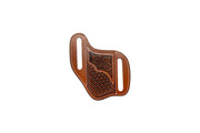 3D Tan Floral and Basket Weave Knife Sheath D8404108