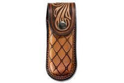 3D Diamond Floral Closed Knife Sheath