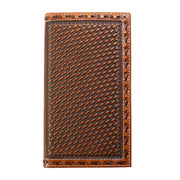 3D Belt Co Basket Weave Rodeo Wallet D250017702