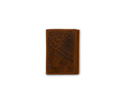 3D American Flag Embossed Trifold Wallet D250020144