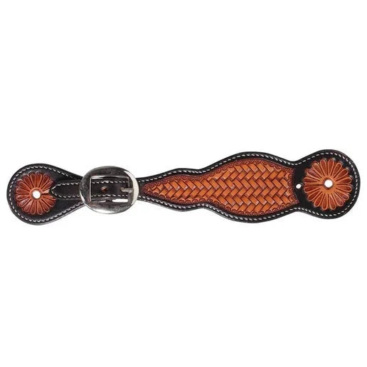 Professional's Choice Basket Weave Spur Strap 3P9005
