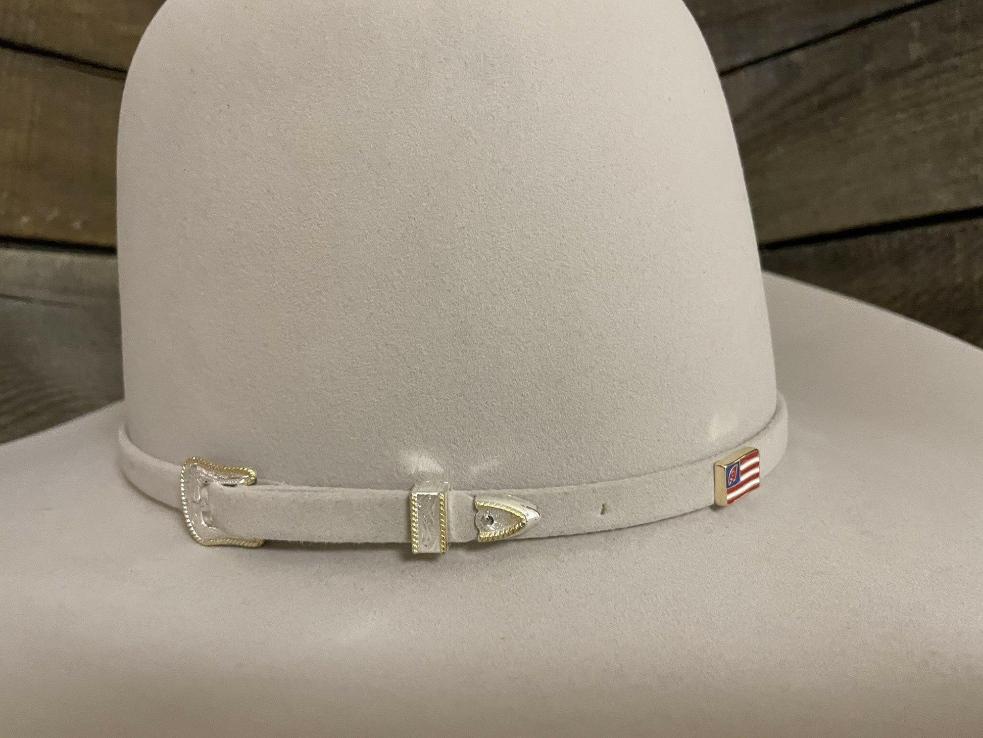 American Hat Co. Silver Belly 10X 4 1/4'' Brim.