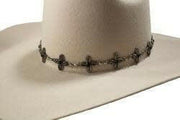 3D Engraved Cross Hatband.