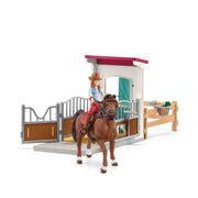 Schleich Horse Box with Horse Club Hannah and Cayenne 42710