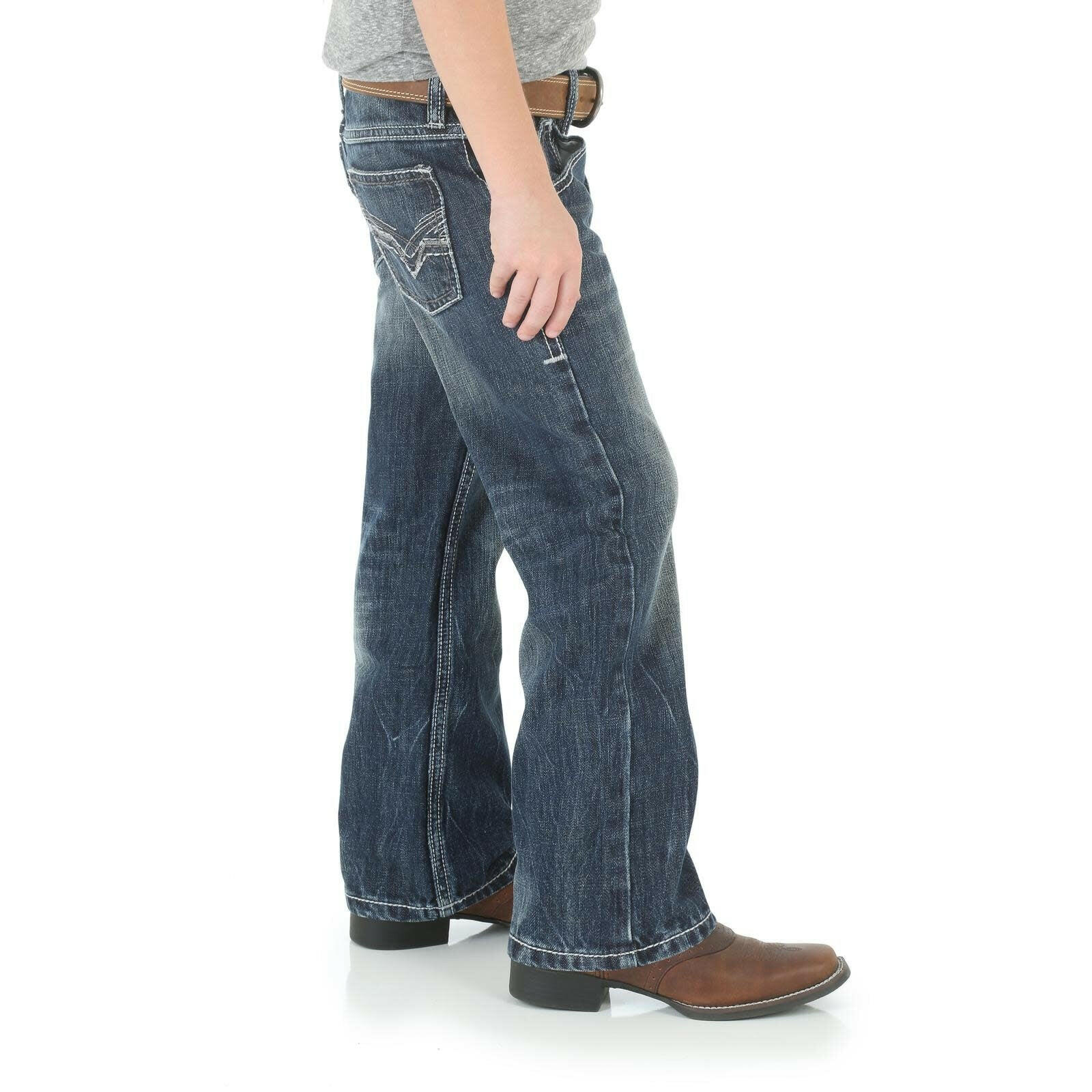 Wrangler Boys Vintage Bootcut Jeans.