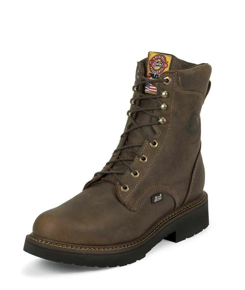 Justin Men's 8" Balusters Work Boot C3.