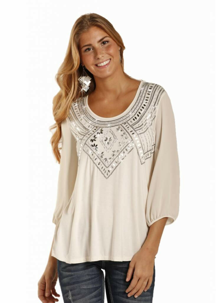 Women's Rock & Roll Cowgirl Blouse 48T3561.