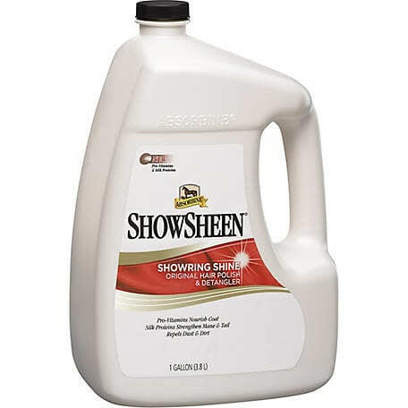 ABSORBINE SHOWSHEEN HAIR POLISH & DETANGLER 1Gal 342532B-1.