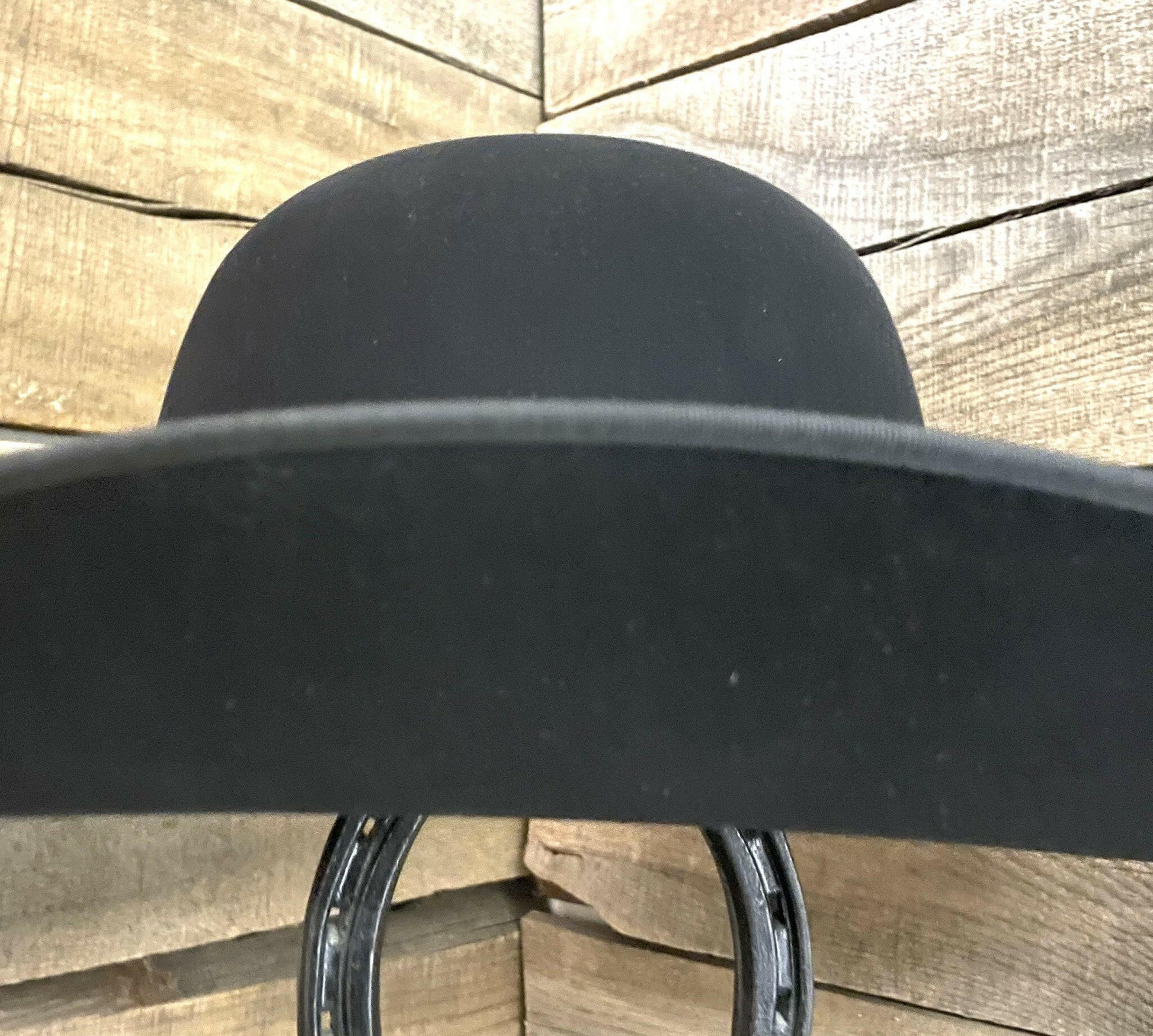 American Hat Co. 10X Black 4 1/2" Brim.