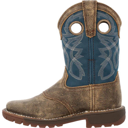 Rocky Youth's Legacy 32 Waterproof Western Boot.