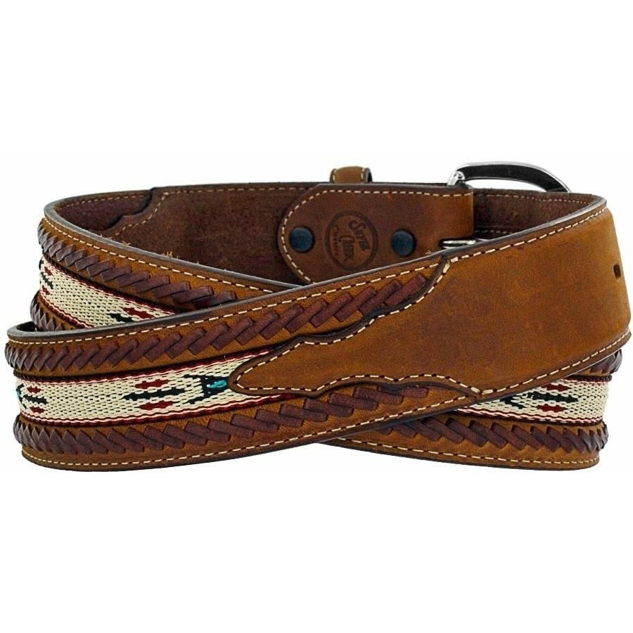 Men's Horse Hair Ribbon Western Belt.