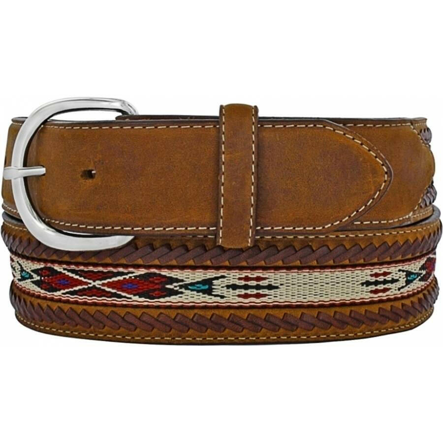 Men's Horse Hair Ribbon Western Belt.