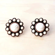 The Jewelry Junkie White Squash Blossom Earring 226i