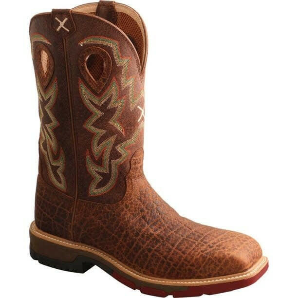 Twisted X Men's Cellstretch Elephant Print Boots.