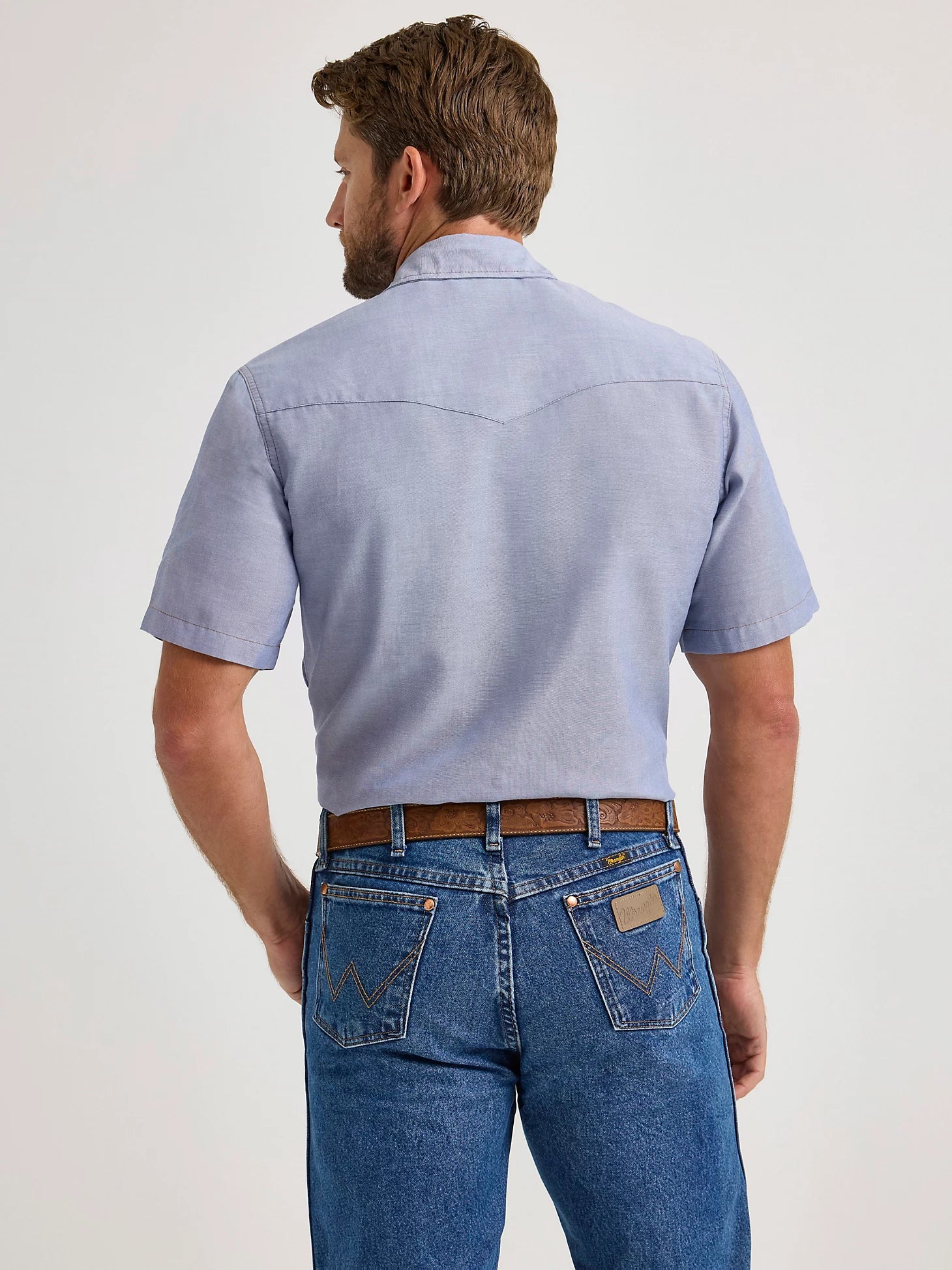 Wrangler Men's Cowboy Cut Snap Front Work Shirt