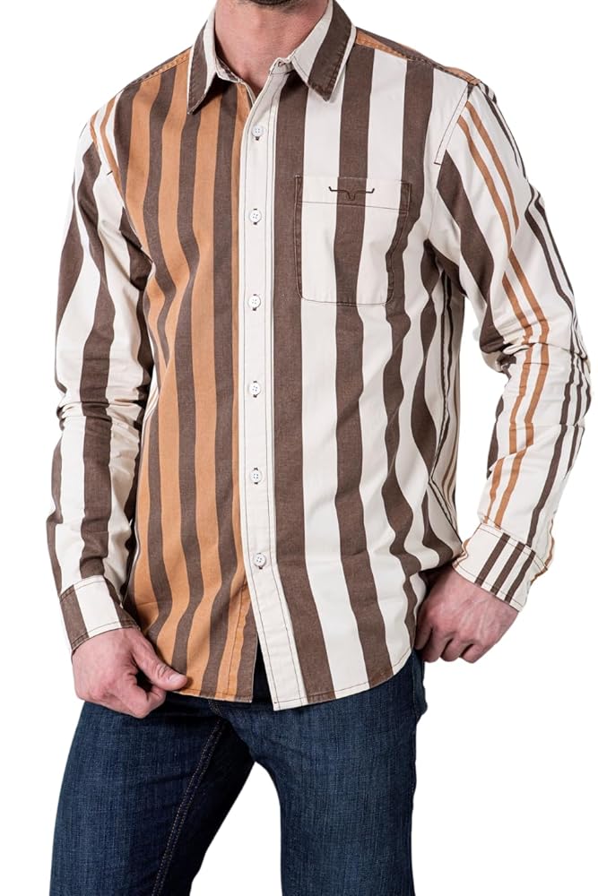 Kimes Ranch Men's 1992 Striped Shirt
