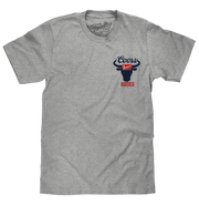 Tee Luv Men's Coors Heather Grey Rodeo Tee 72416