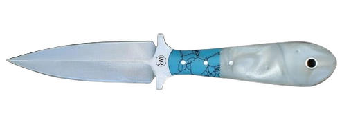 Whiskey Bent Pearl Agate Vaquero Dagger WB73-79