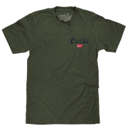 Tee Luv Men's Coors Military Green Tee 73354