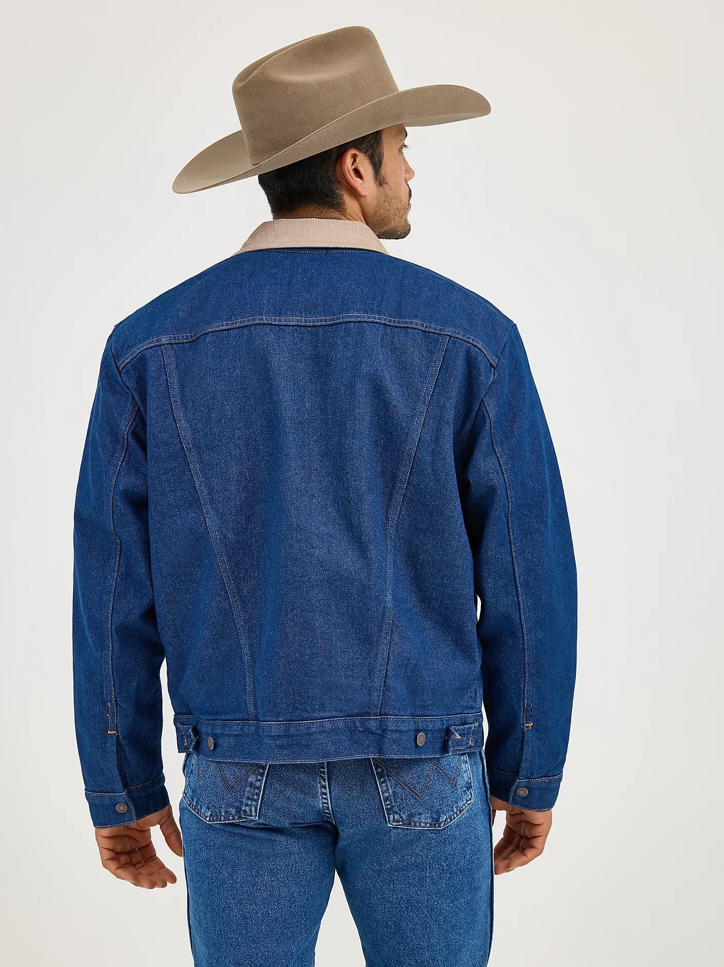 Wrangler Men's Blanket Lined Denim Jacket 74260PW