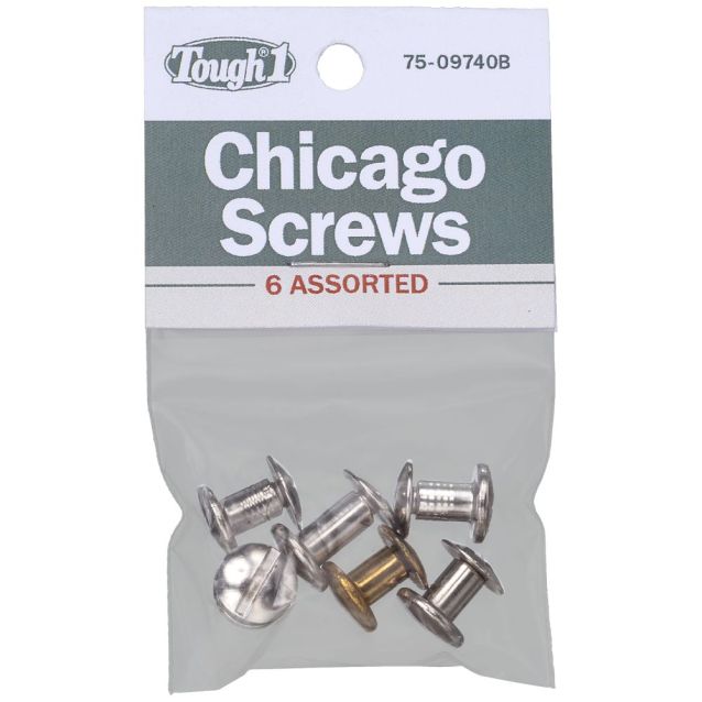 Tough1 Assorted Chicago Screws 75-09740B