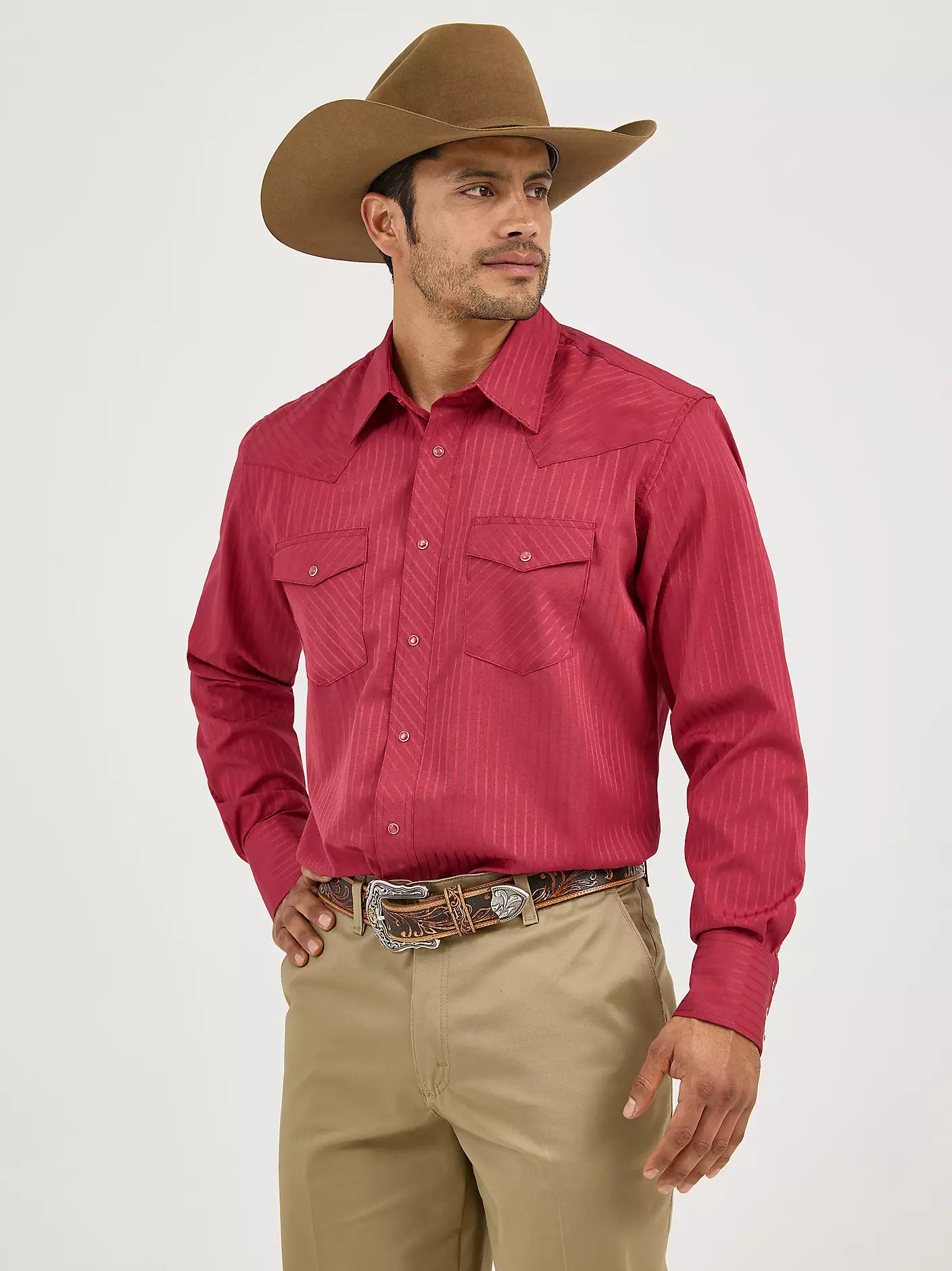 Wrangler Men's Sport Western Snap Front Shirt 75740WN