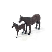 Big Country Toys Four Sixes Ranch Quarter Horse Mare & Colt.