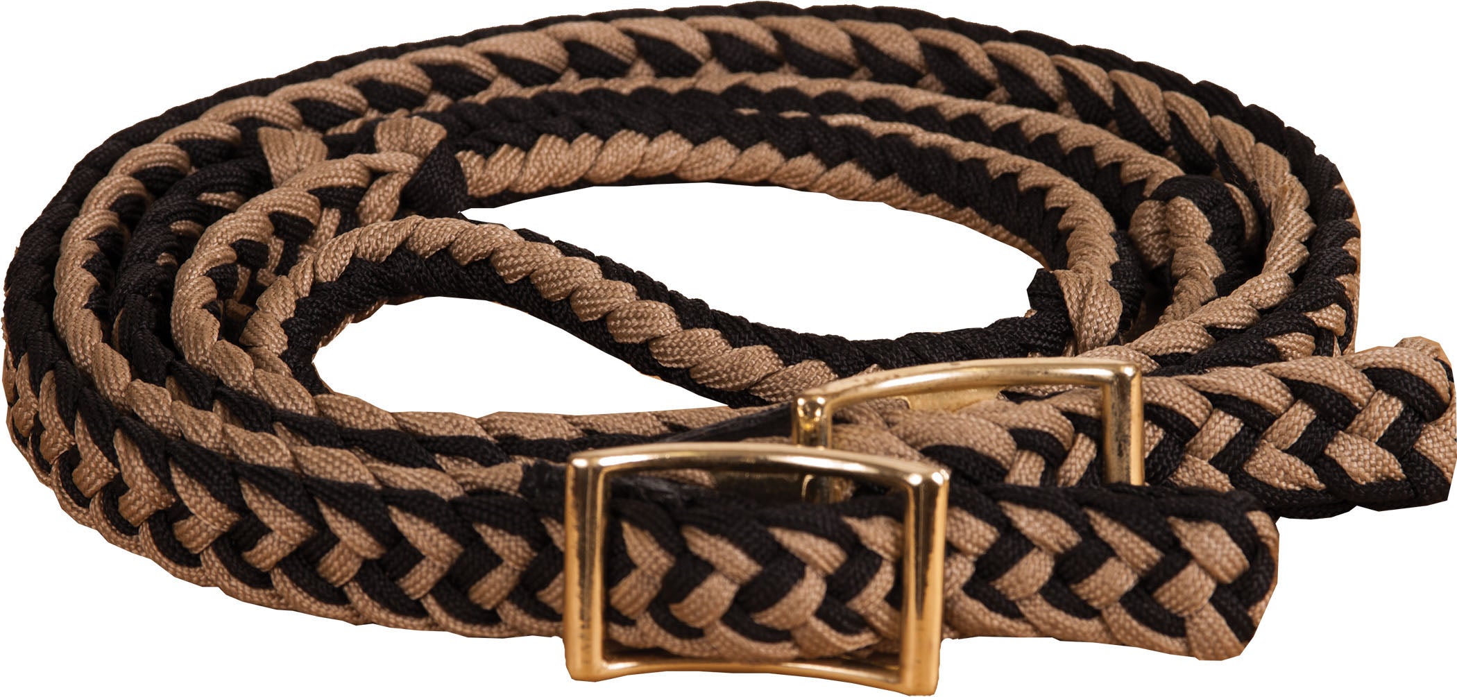 Mustang Assorted Braided Barrel Reins 8106-25