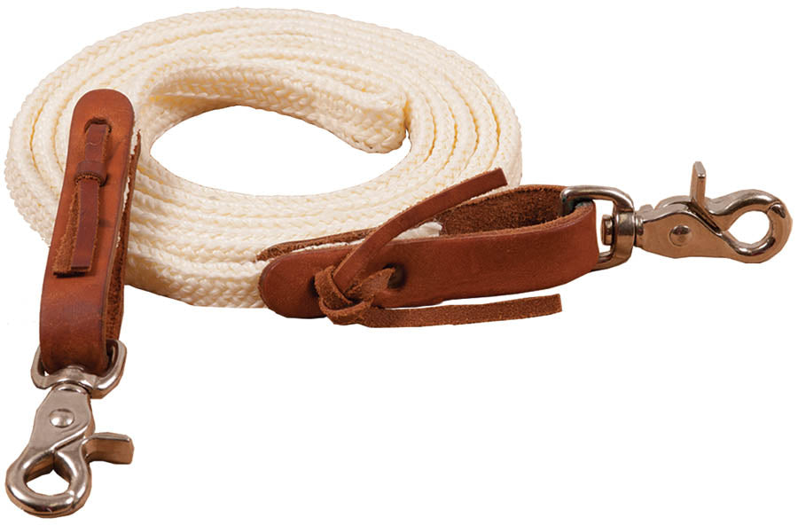 Mustang Flat Braided Roping Rein 8132