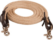 Mustang Jute 1/2" x 8' Roping Rein 8146 J