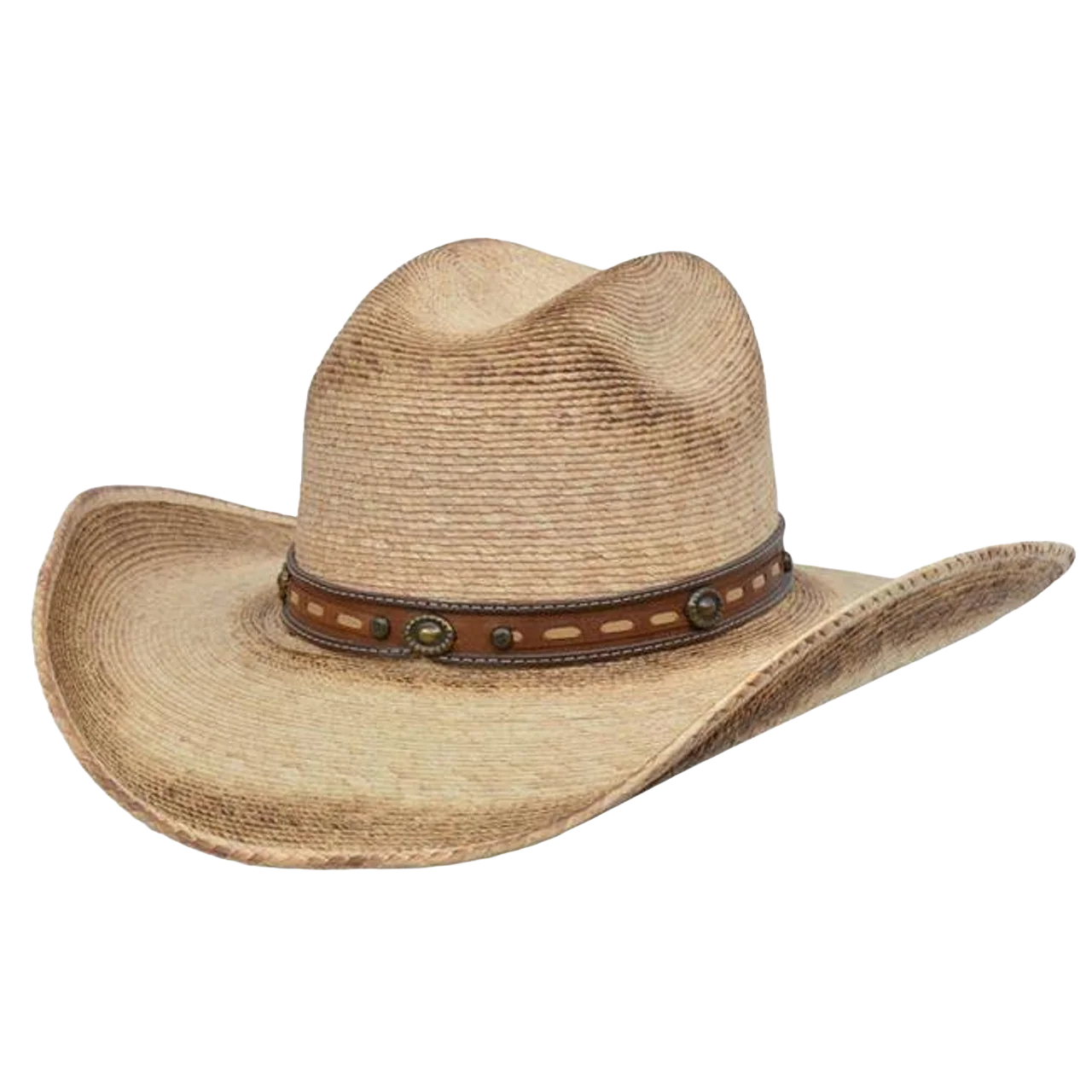 Alamo Hearn Palm Leaf Cowboy Hat D28740