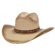 Alamo Hearn Palm Leaf Cowboy Hat D28740