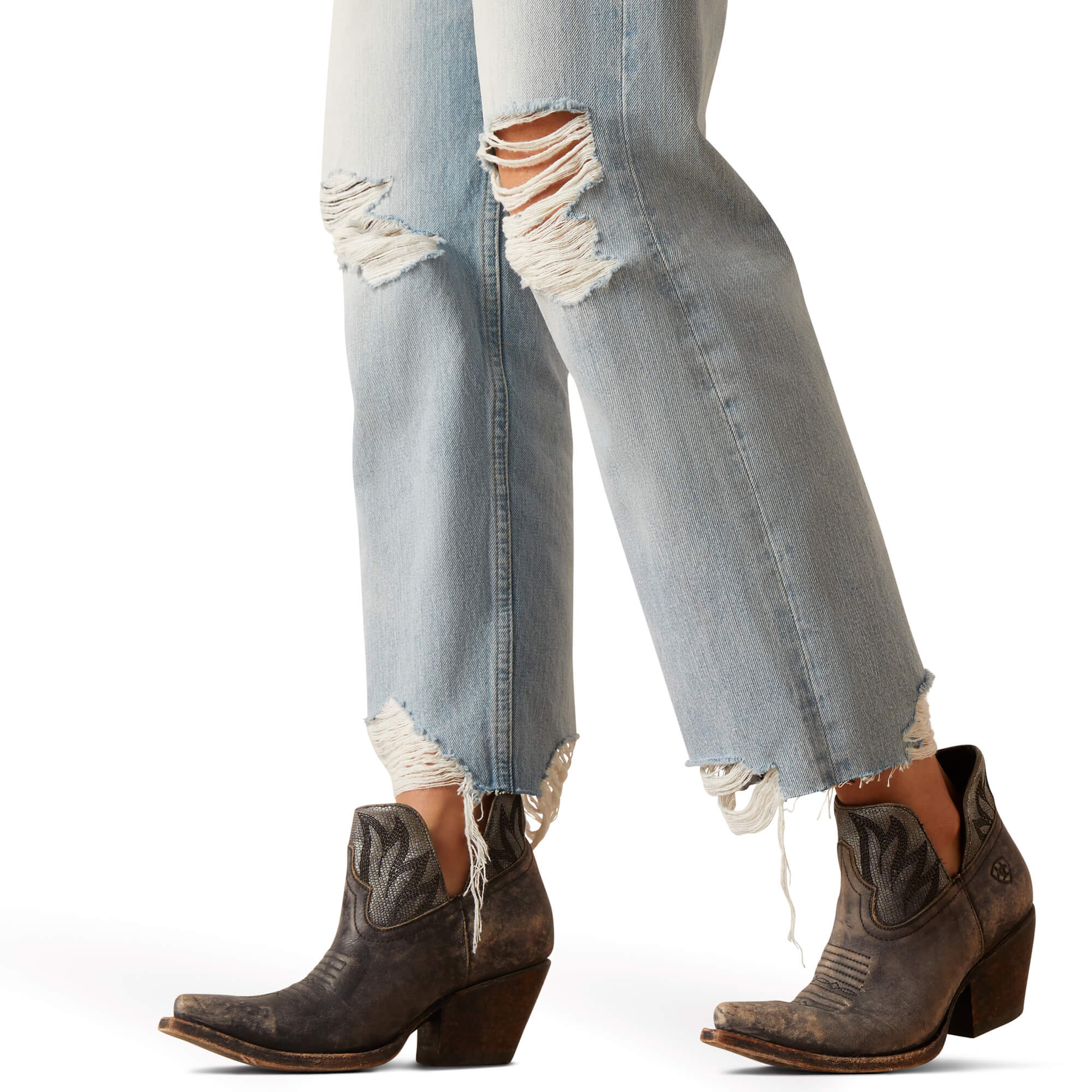 Ariat Women's Ultra High Rise Tomboy Straight Jean.