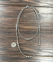 Isac 22" Navajo Pearl Layered Necklace 738061