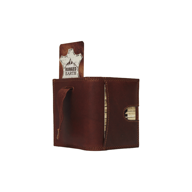 Rugged Earth Men's Bi-Fold Credit Card Wallet.