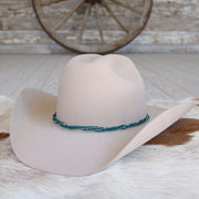 Willow Lane Hat Co. Teal Multi-Strand Beaded Hat Band WL-BHB51