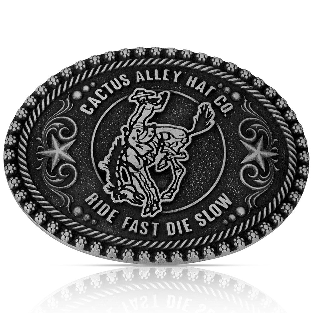 Montana Silversmiths Attitude Ride Fast Die Slow Buckle A1096CA