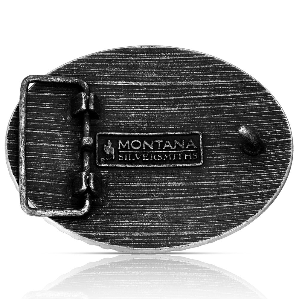 Montana Silversmiths Attitude Ride Fast Die Slow Buckle A1096CA