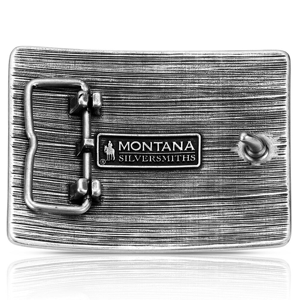 Montana Silversmiths Relentless Ride Attitude Buckle A1101P