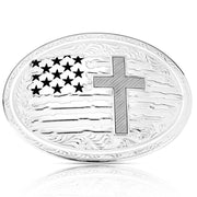 Montana Silversmiths Land of the Free Buckle AM58910