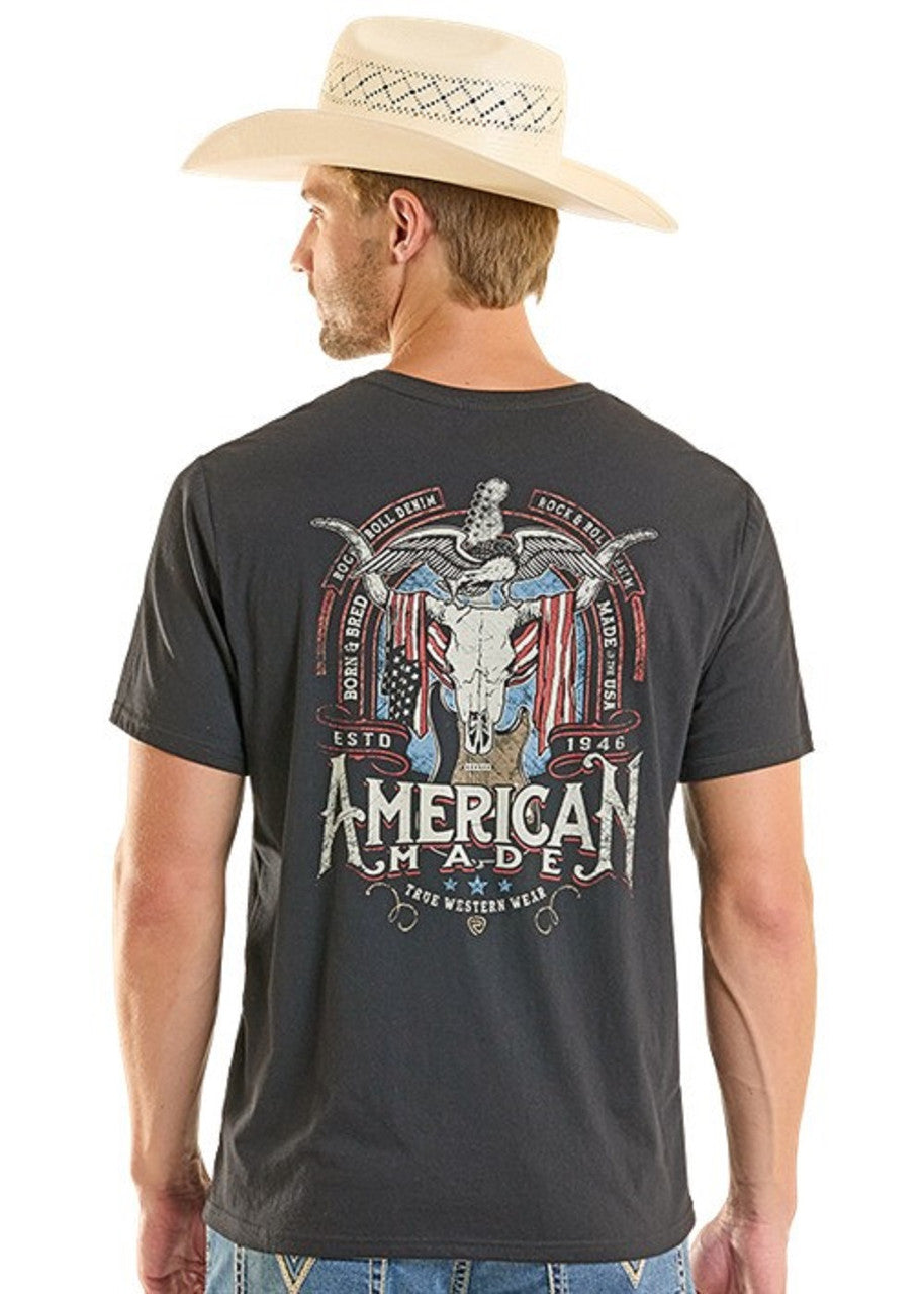 Rock & Roll Cowboy American Made Graphic Tee BU21T08871