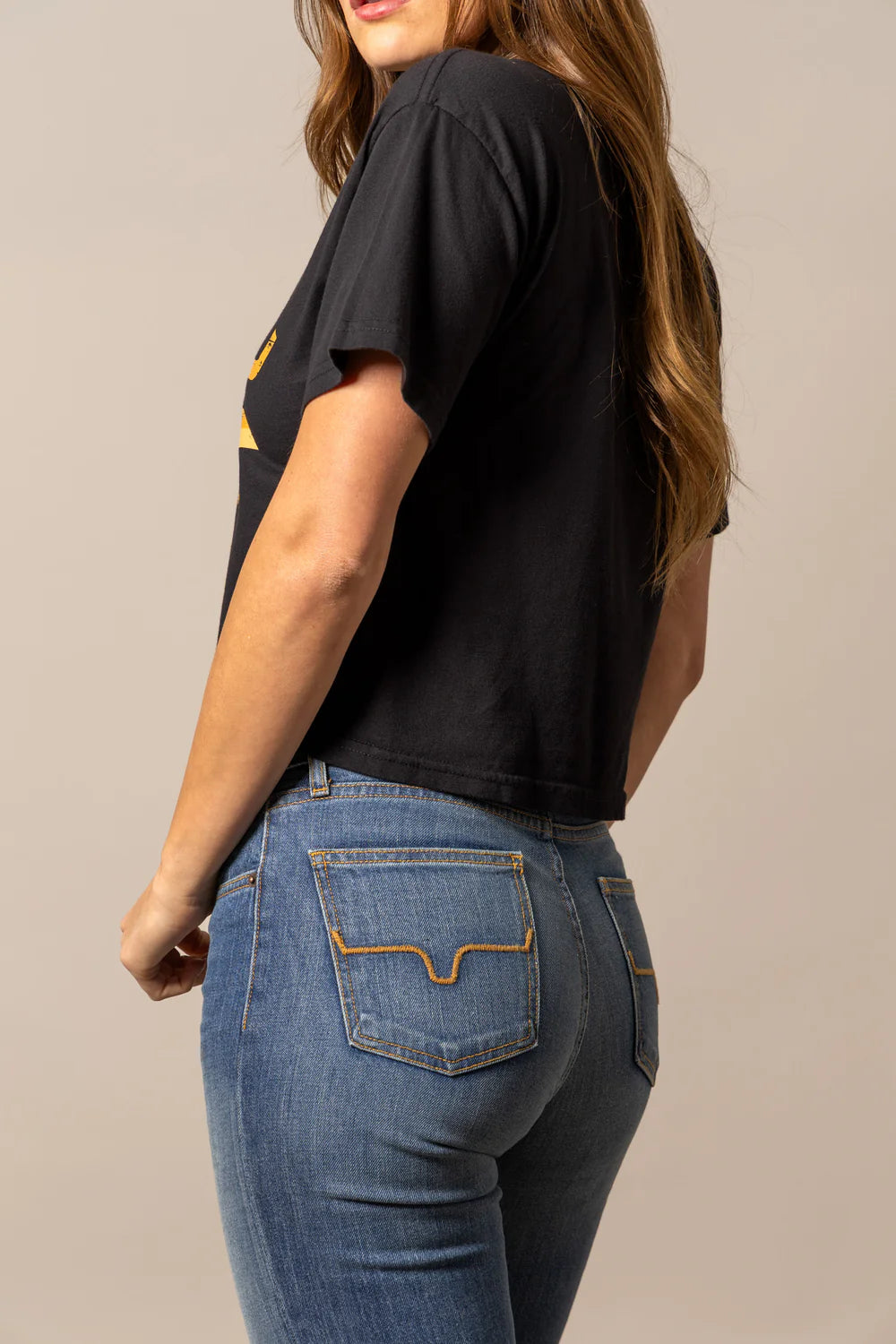 Kimes Ranch Women's Black Abiquiu Tee