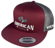 Vexil American Cowboy Bronc Red Berry Cap HT-425-007
