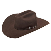 Ariat 3x Chocolate 4 1/4" Brim Wool Hat A7520647