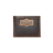 Ariat Men's Logo Patch Bi-Fold Wallet